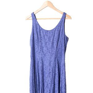 Lace knee length dress